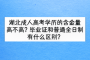 湖北成人高考学历的含金量高不高？毕业证和普通全日制有什么区别？