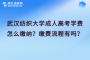 武汉纺织大学成人高考学费怎么缴纳？缴费流程有吗？